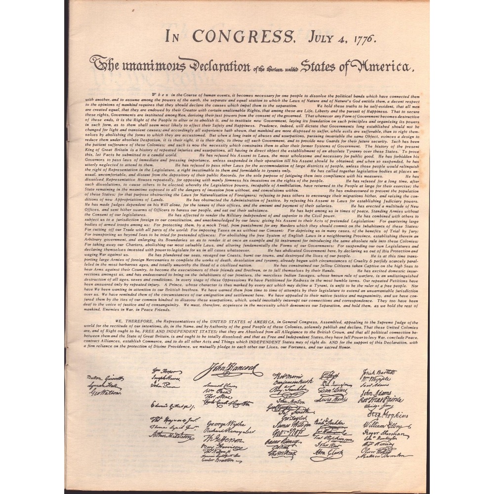 Freedoms Foundation The Freedom Collection American Historical Documents VG - Picture 3 of 7